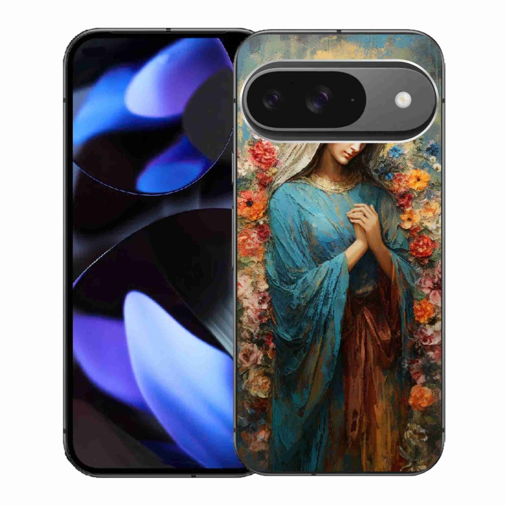 Gél borítás mmCase a Google Pixel 9-en - szent nő