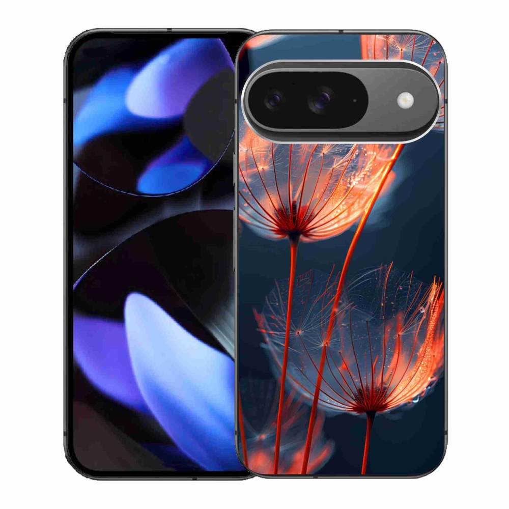 Zselés borítás mmCase a Google Pixel 9-hez - világító pehely