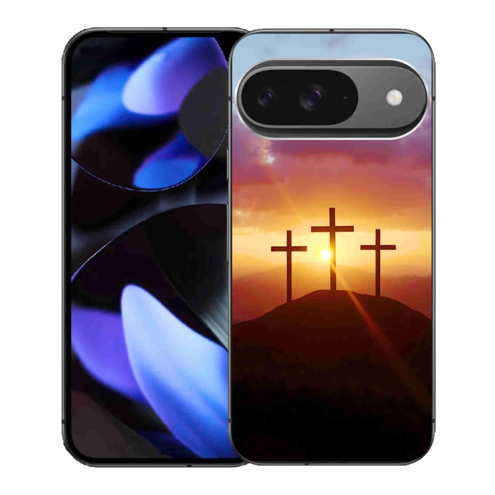 Gél borítás mmCase a Google Pixel 9-hez - három kereszt