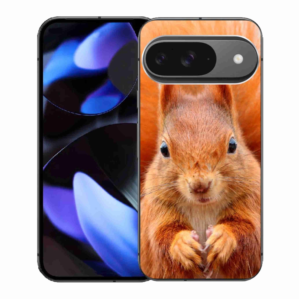 Zselés borítás mmCase a Google Pixel 9-hez - mókus