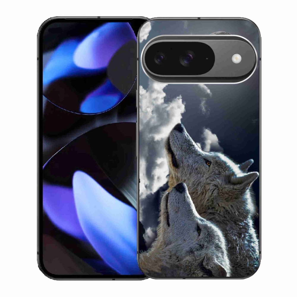 Gél borítás mmCase a Google Pixel 9-hez - farkasok