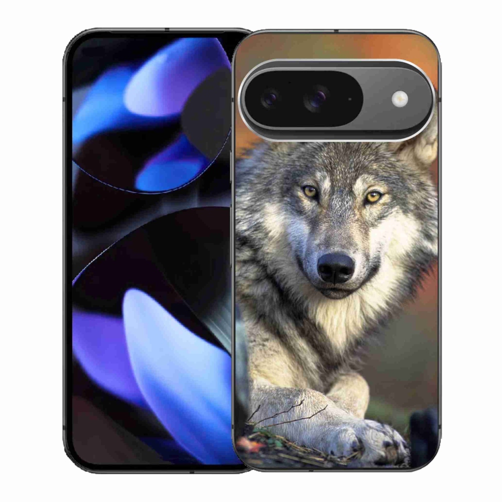 Gél borítás mmCase a Google Pixel 9-hez - farkas