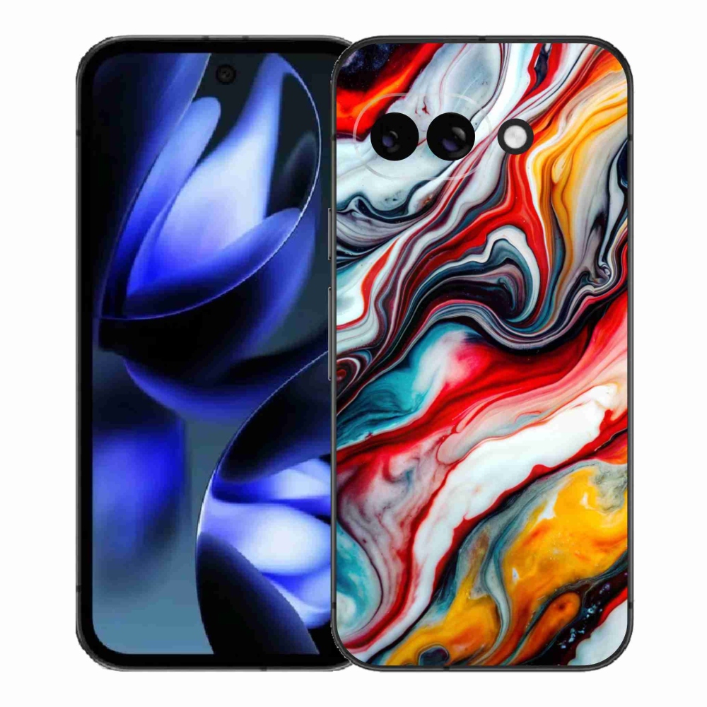 Gél borítás mmCase a Google Pixel 9a számára - absztrakt motívum 35