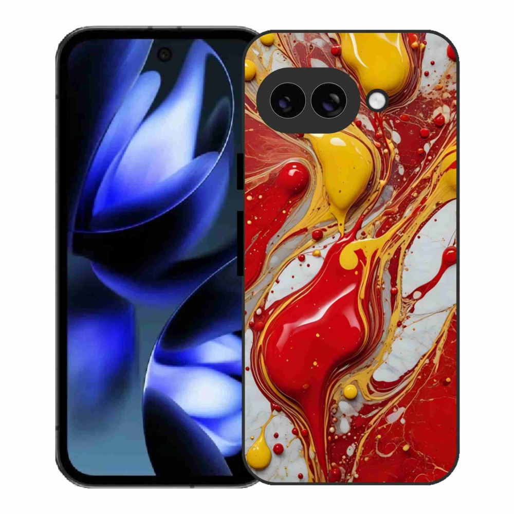 Gél borítás mmCase a Google Pixel 9a számára - absztrakt motívum 42