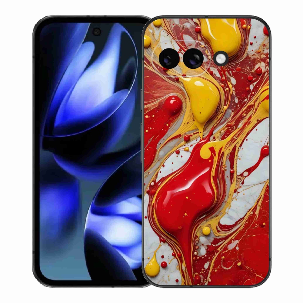 Gél borítás mmCase a Google Pixel 9a számára - absztrakt motívum 42