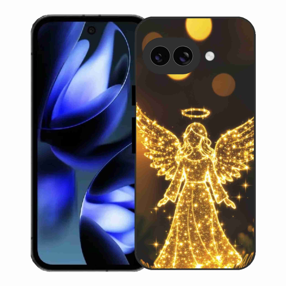 Gél borítás mmCase a Google Pixel 9a készülékhez - angyalka