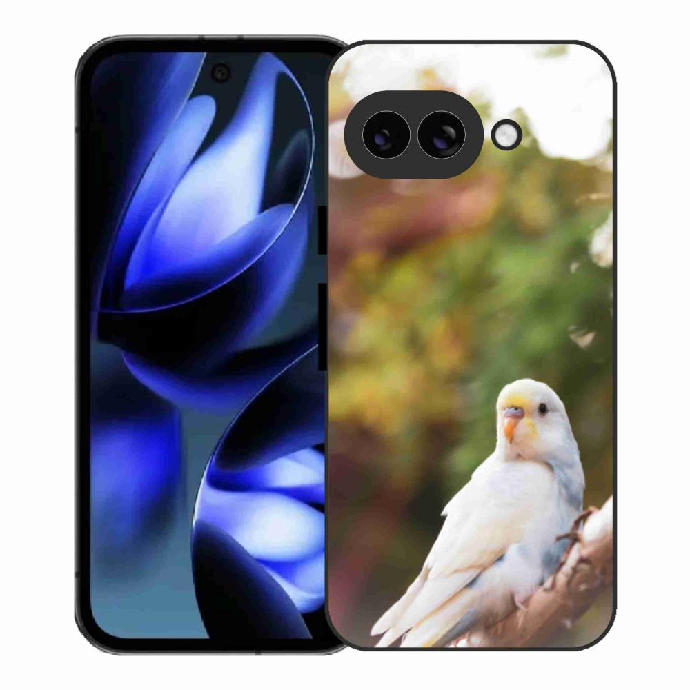 Zselés borítás mmCase a Google Pixel 9a készülékhez - andulka fehér