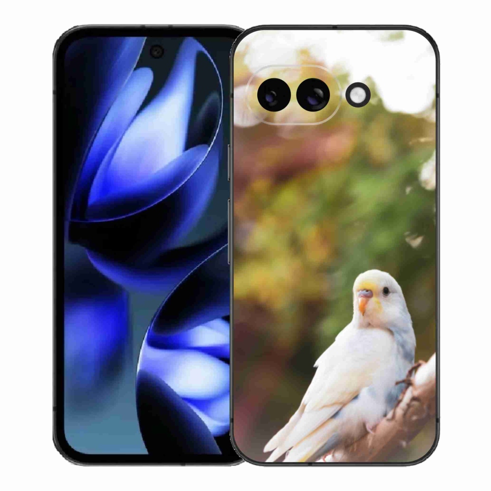 Zselés borítás mmCase a Google Pixel 9a készülékhez - andulka fehér