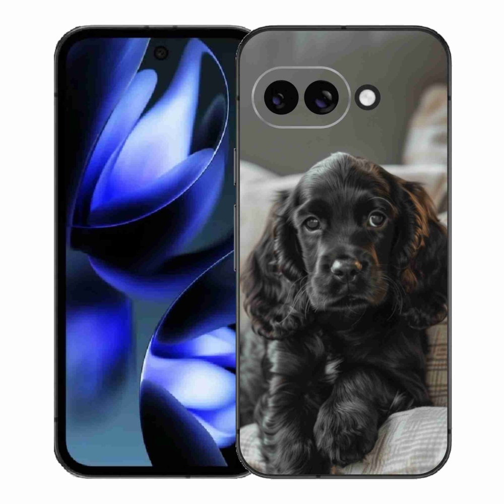 Zselés borítás mmCase a Google Pixel 9a készülékhez - Angol Cocker Spaniel