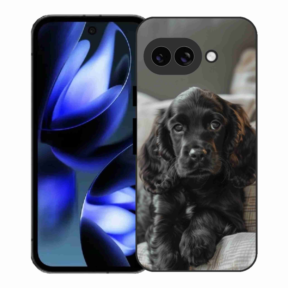 Zselés borítás mmCase a Google Pixel 9a készülékhez - Angol Cocker Spaniel