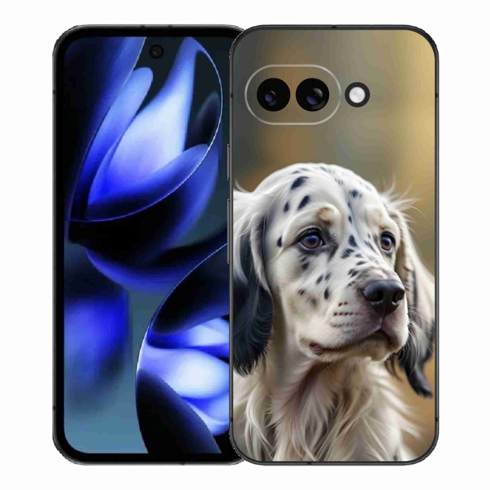 Zselés borítás mmCase a Google Pixel 9a készülékhez - English Setter