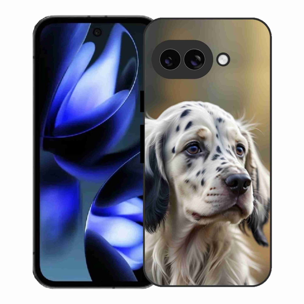 Zselés borítás mmCase a Google Pixel 9a készülékhez - English Setter