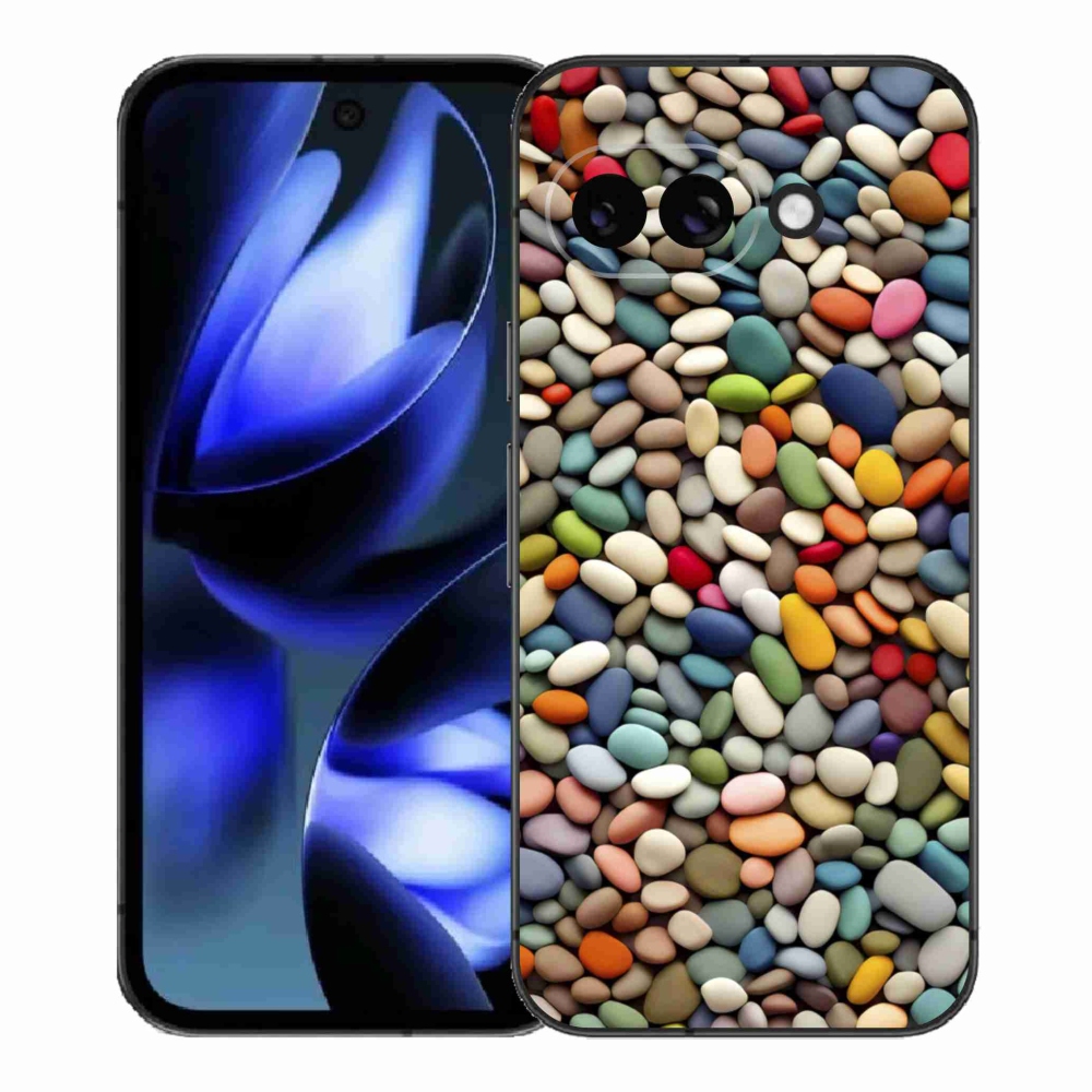 Gél borítás mmCase a Google Pixel 9a számára - színes strasszkövek 2