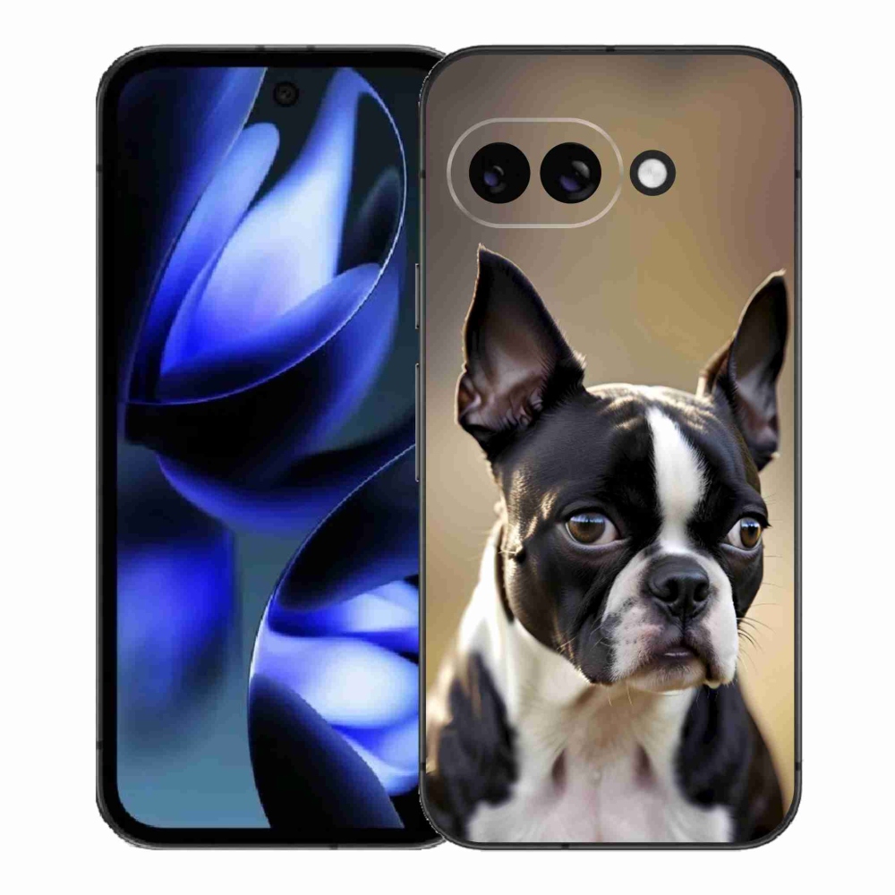 mmCase gél tok a Google Pixel 9a-hoz – bostoni terrier