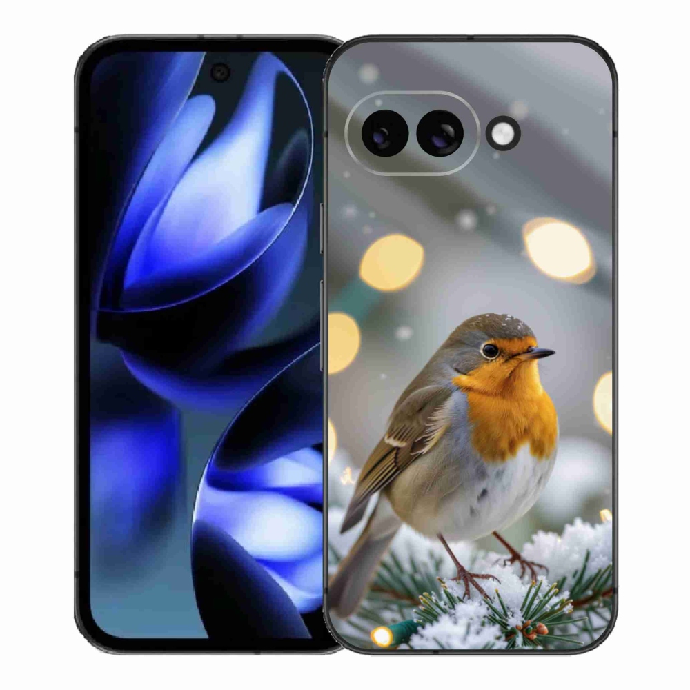 mmCase gél tok a Google Pixel 9a-hoz – téli vörös