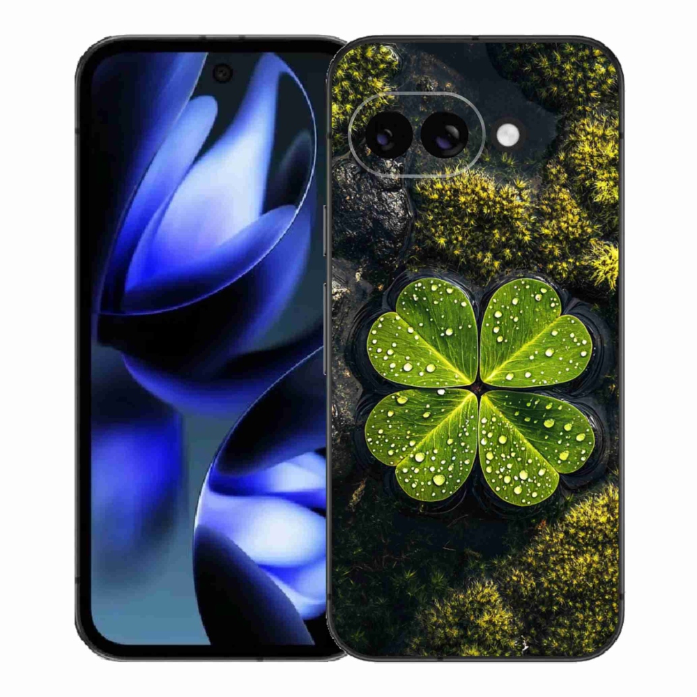 Gél borítás mmCase a Google Pixel 9a számára - négylevelű lóhere