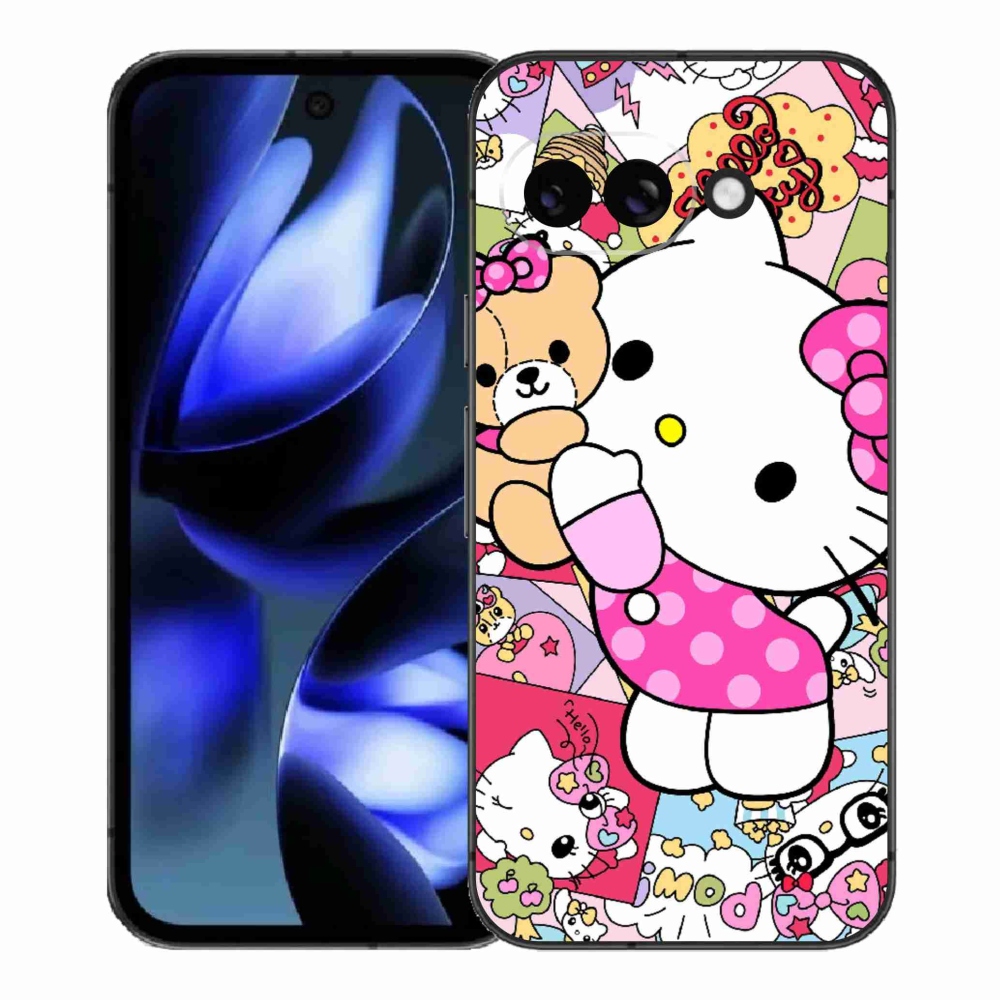 mmCase gél tok a Google Pixel 9a-hoz – aranyos cica