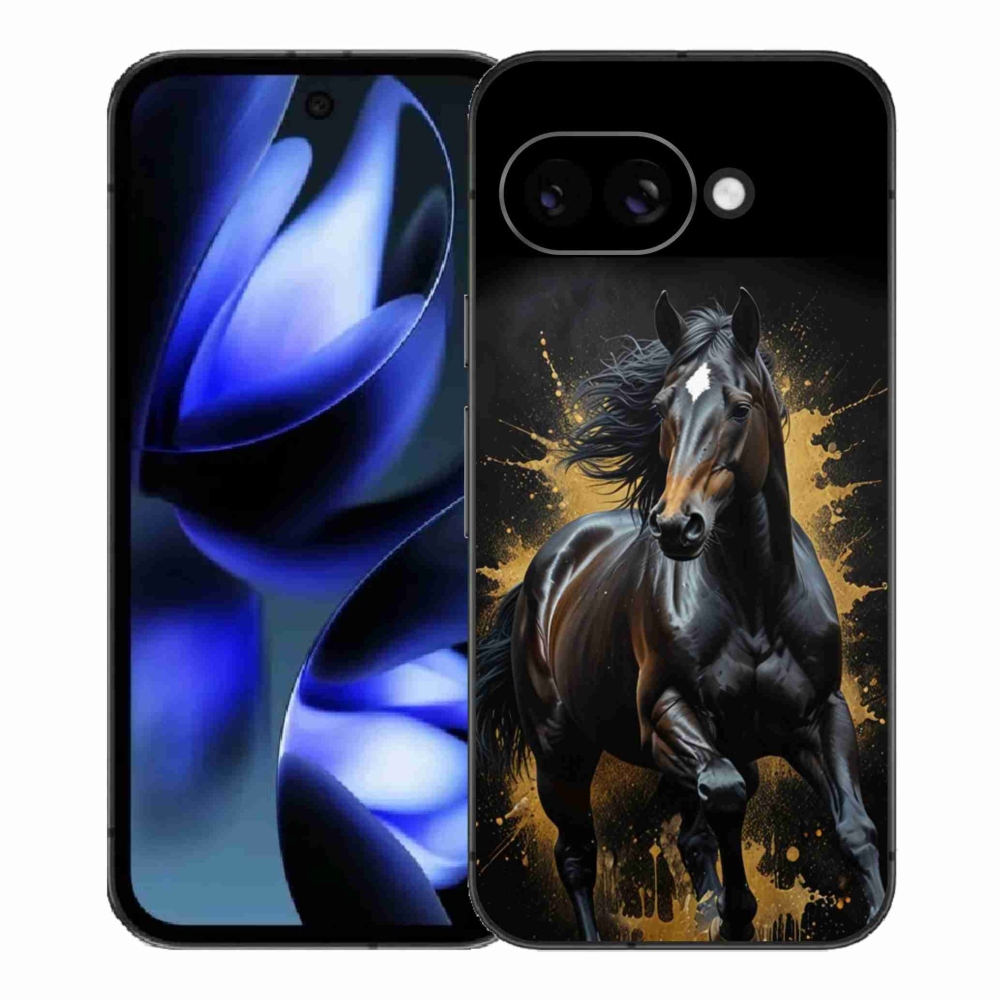 mmCase gél tok a Google Pixel 9a-hoz – elegáns fekete
