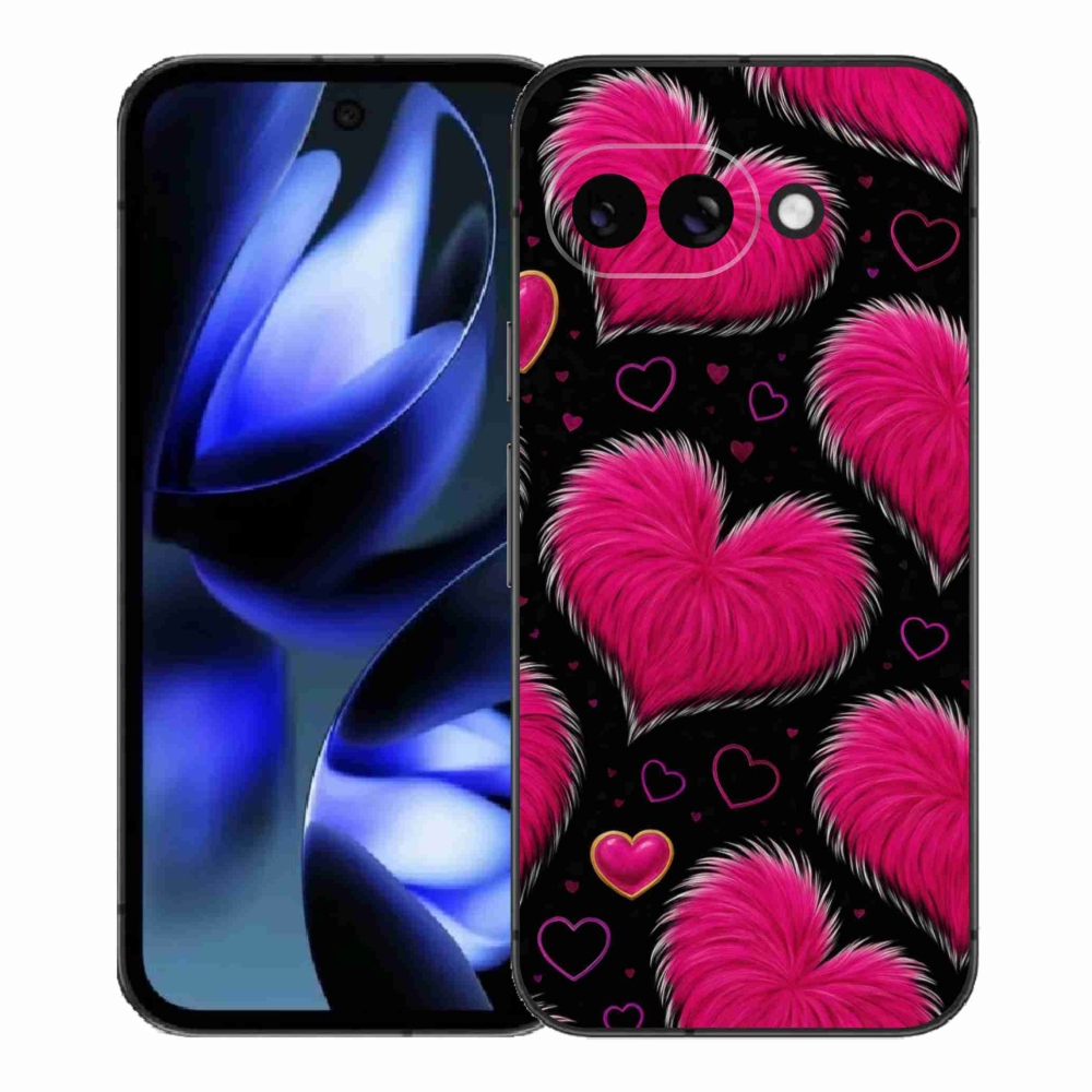 Gél borítás mmCase a Google Pixel 9a készülékhez - puha szív