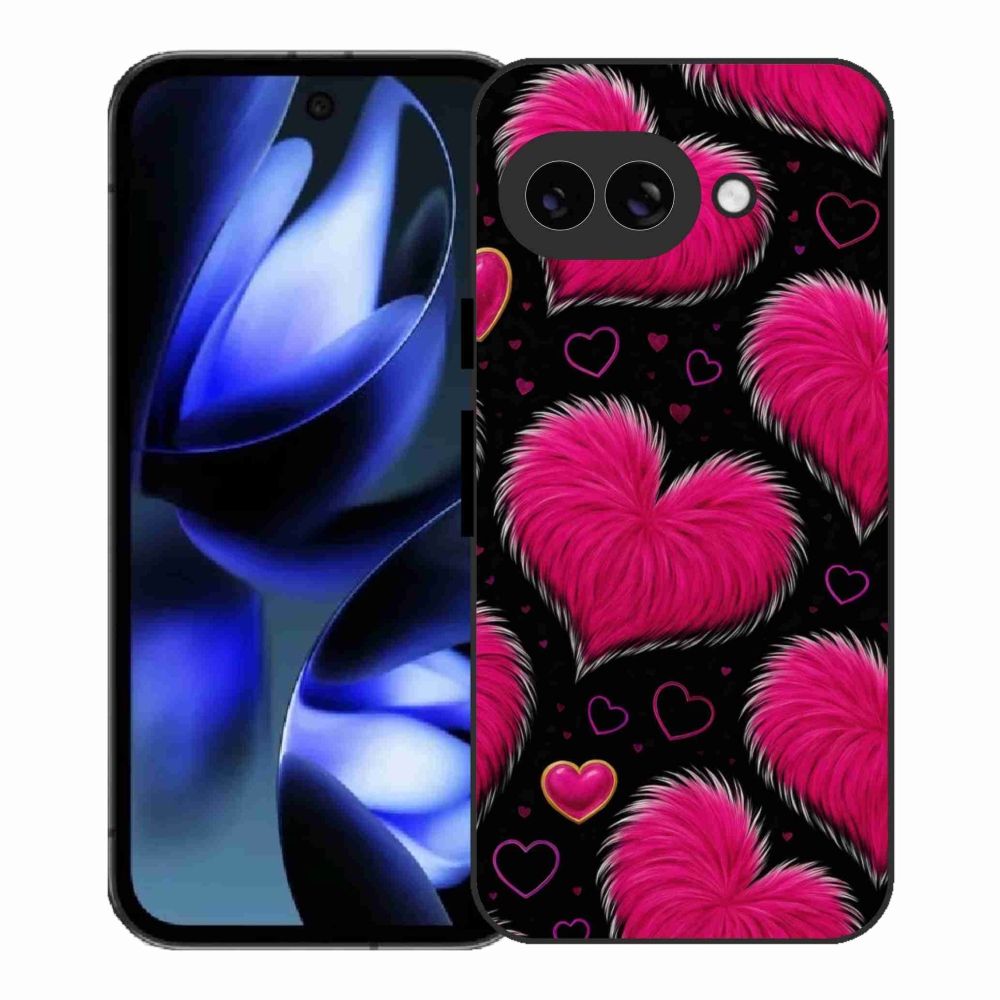 Gél borítás mmCase a Google Pixel 9a készülékhez - puha szív