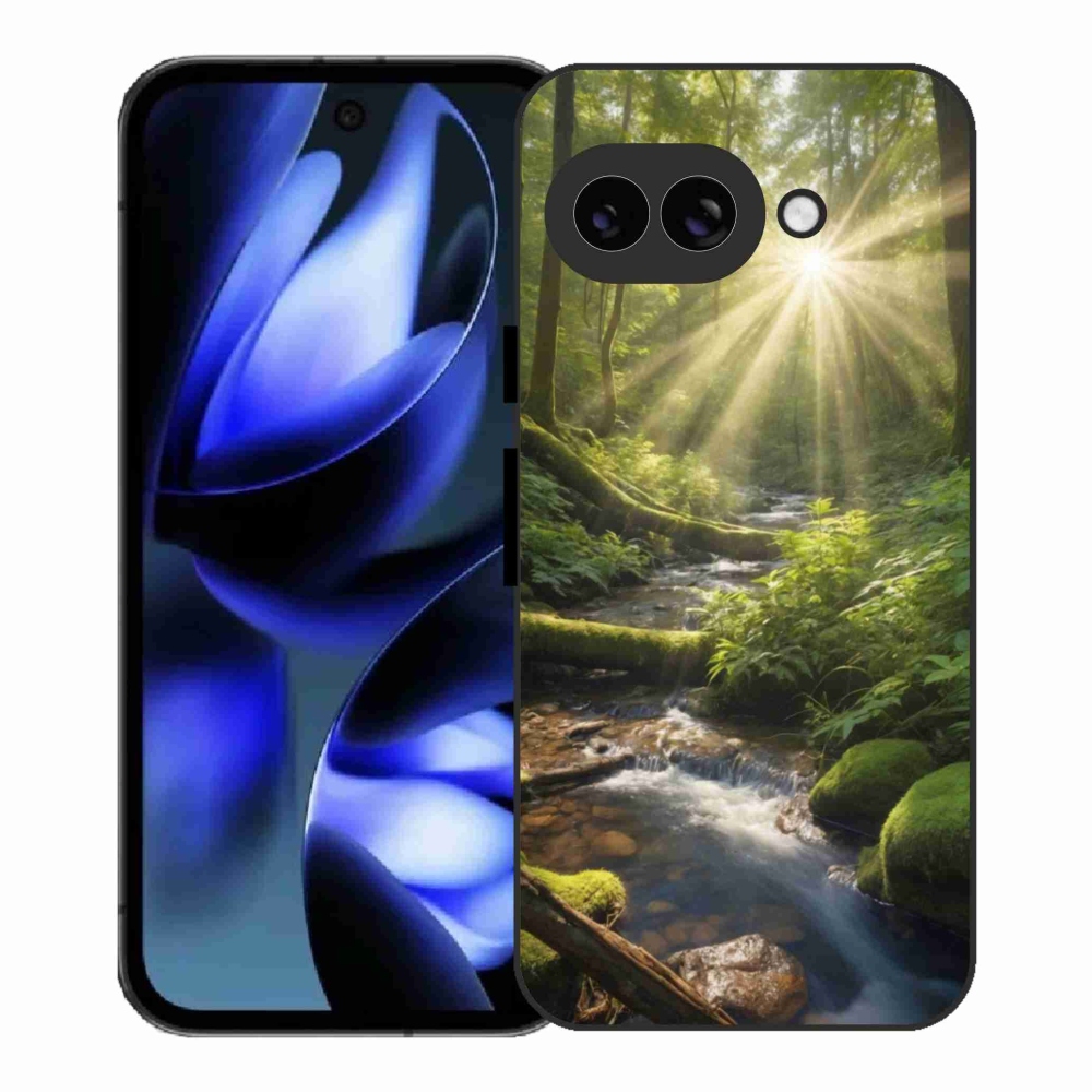 Gél borítás mmCase a Google Pixel 9a számára - erdő mélysége