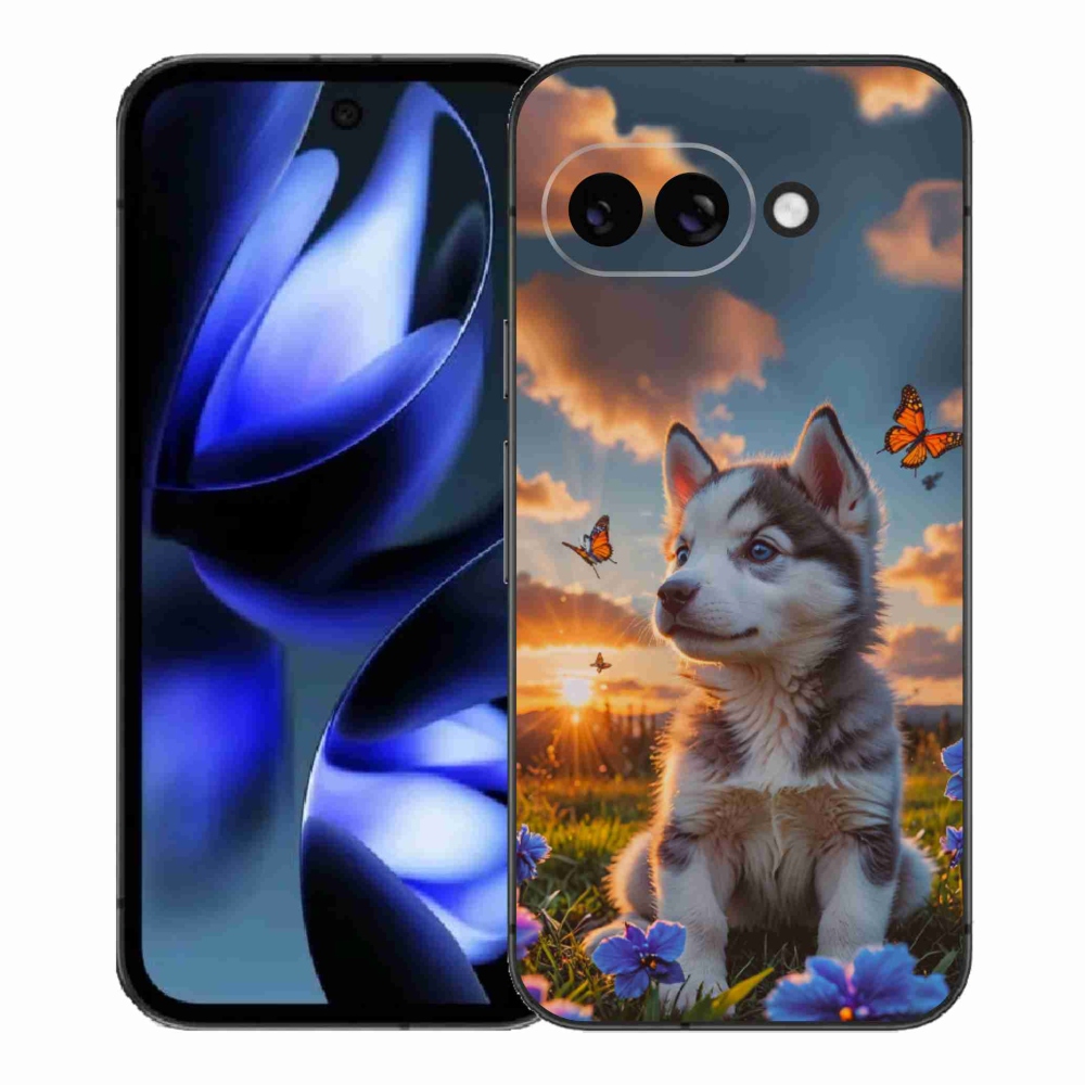 mmCase gél tok a Google Pixel 9a-hoz – husky naplementekor