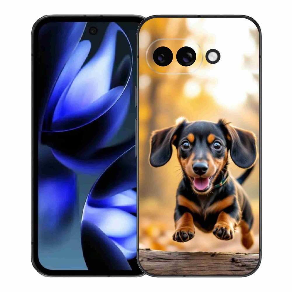 Gél borítás mmCase a Google Pixel 9a készülékhez - tacskó 2