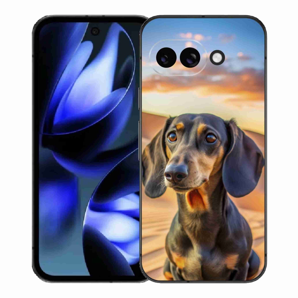 Gél borítás mmCase a Google Pixel 9a készülékhez - tacskó 3