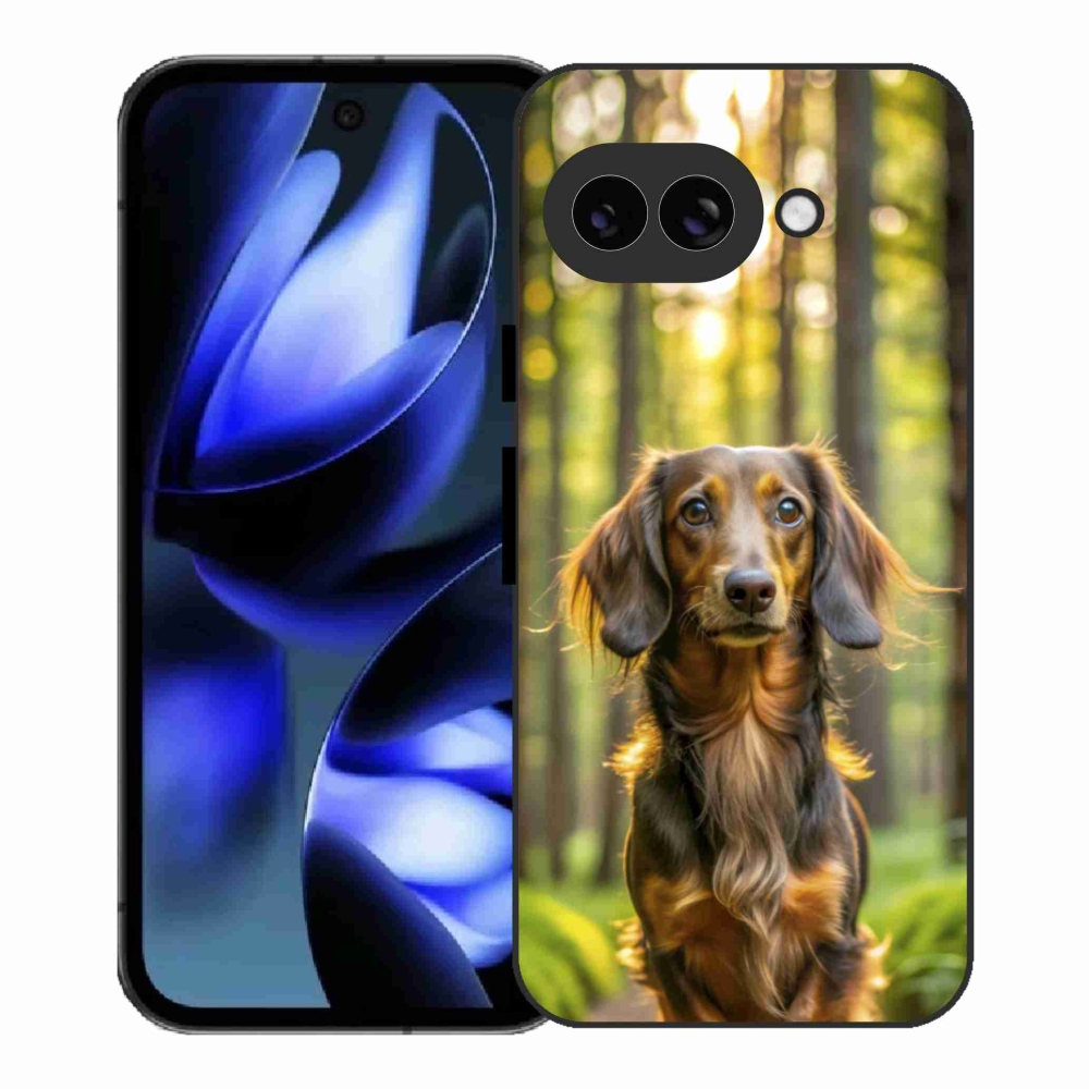 Gél borítás mmCase a Google Pixel 9a számára - tacskó 4