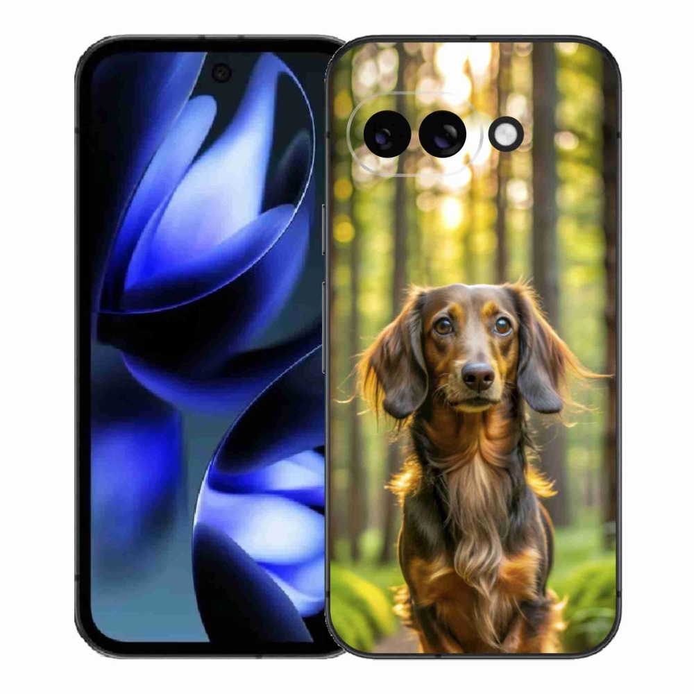 Gél borítás mmCase a Google Pixel 9a számára - tacskó 4