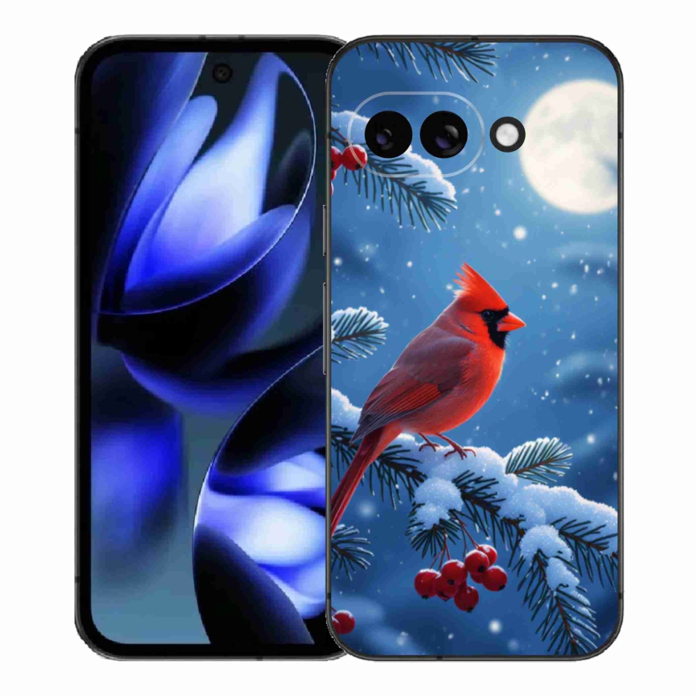 mmCase gél tok a Google Pixel 9a-hoz – bíborvörös