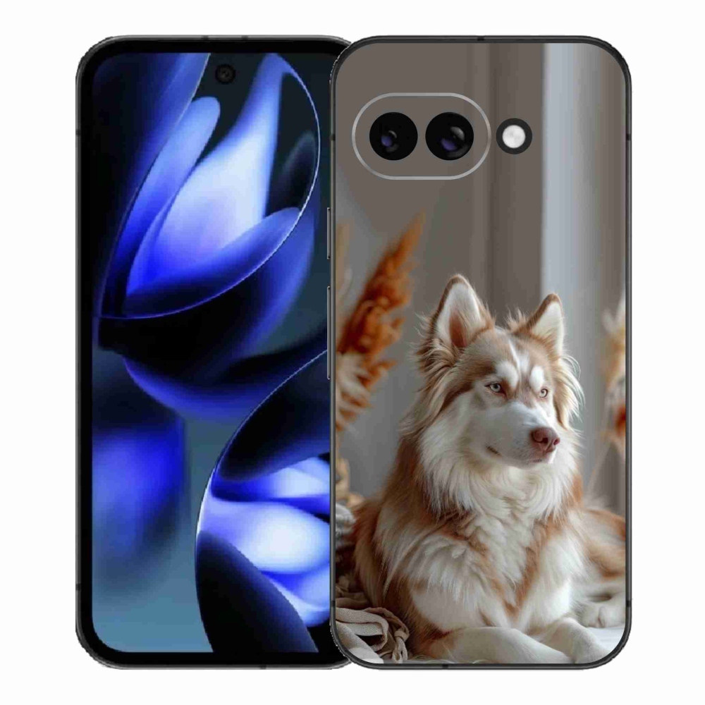 mmCase gél tok a Google Pixel 9a-hoz – nyugodt szibériai husky
