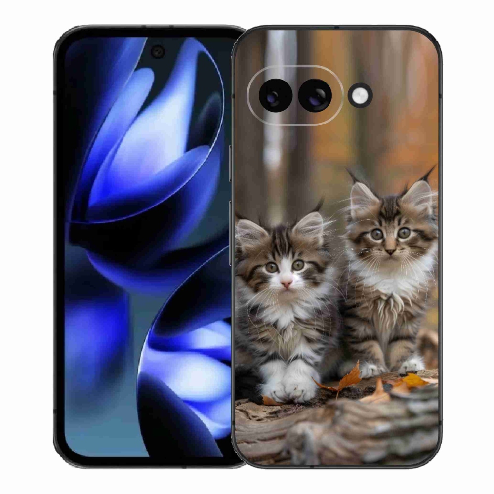 mmCase gél tok a Google Pixel 9a-hoz – macska duó 3