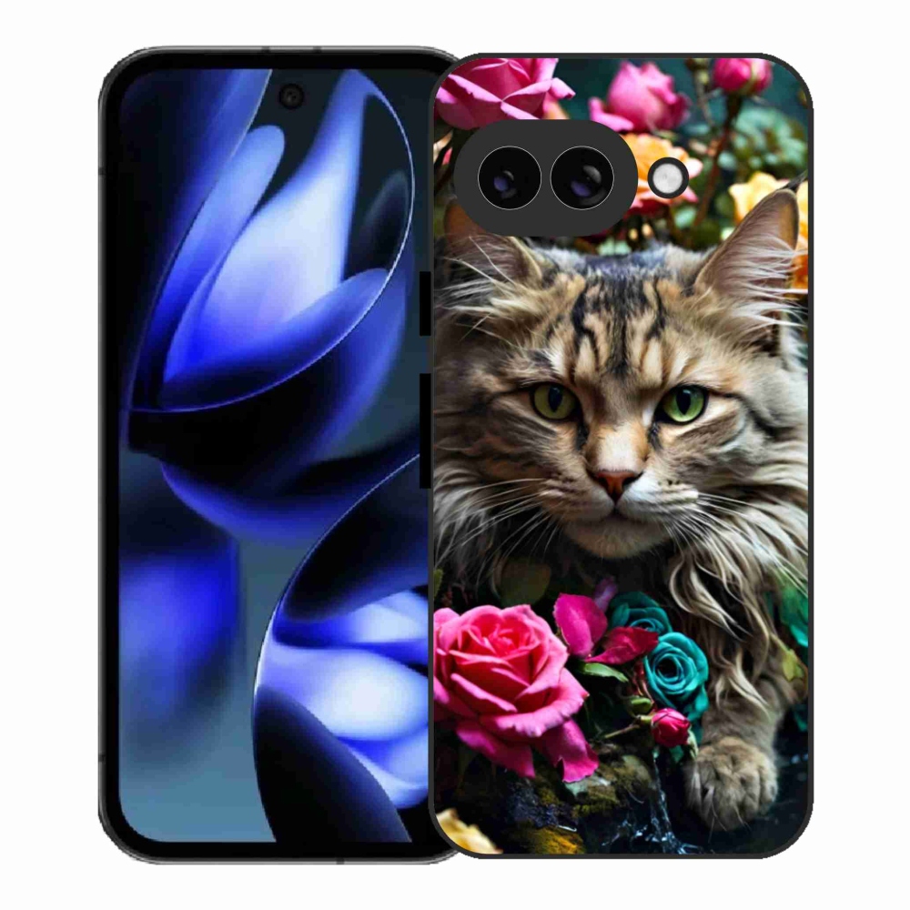 Gél borítás mmCase a Google Pixel 9a készülékhez - Cat's Eye View 2