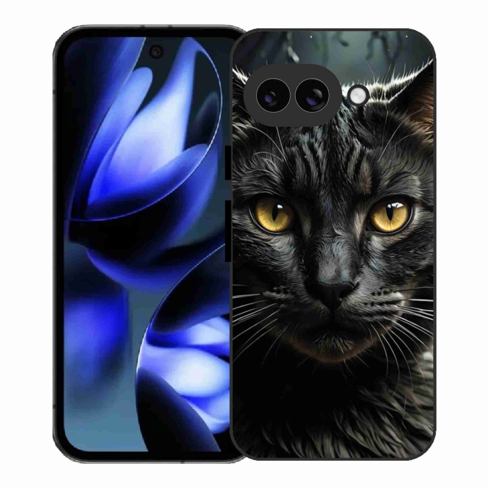Gél borítás mmCase a Google Pixel 9a számára - cat view 3