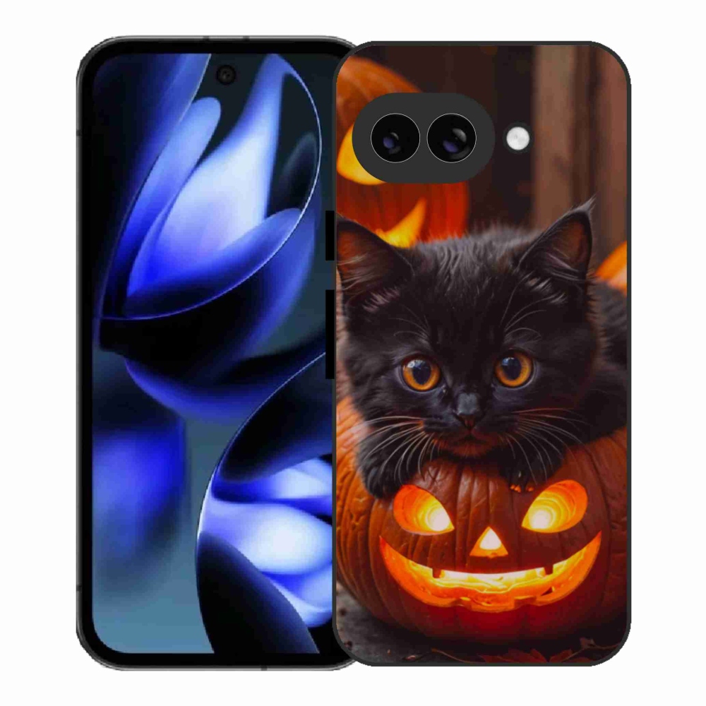 Gél borítás mmCase a Google Pixel 9a készülékhez - cica és tök