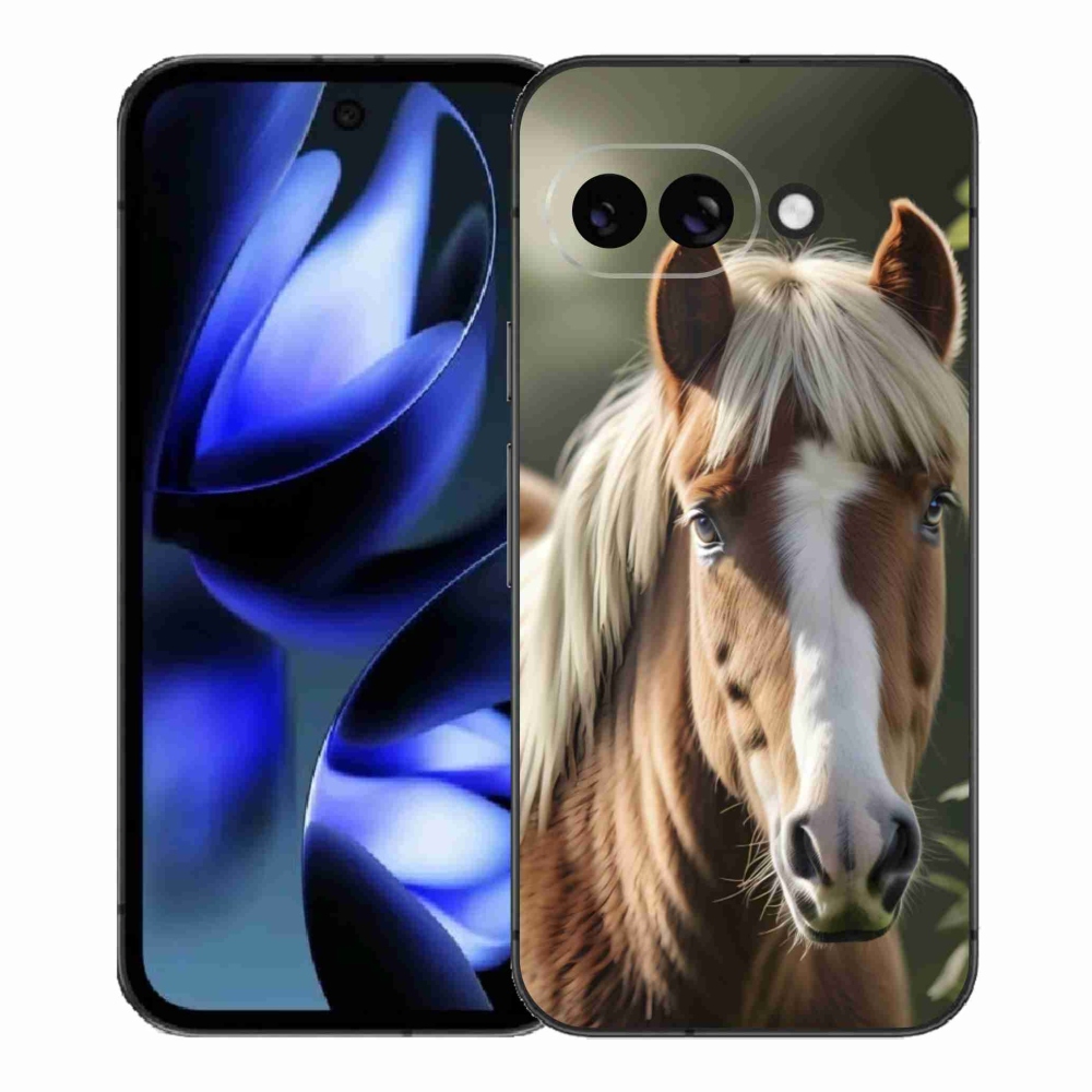 mmCase gél tok a Google Pixel 9a-hoz – világos sörényű ló