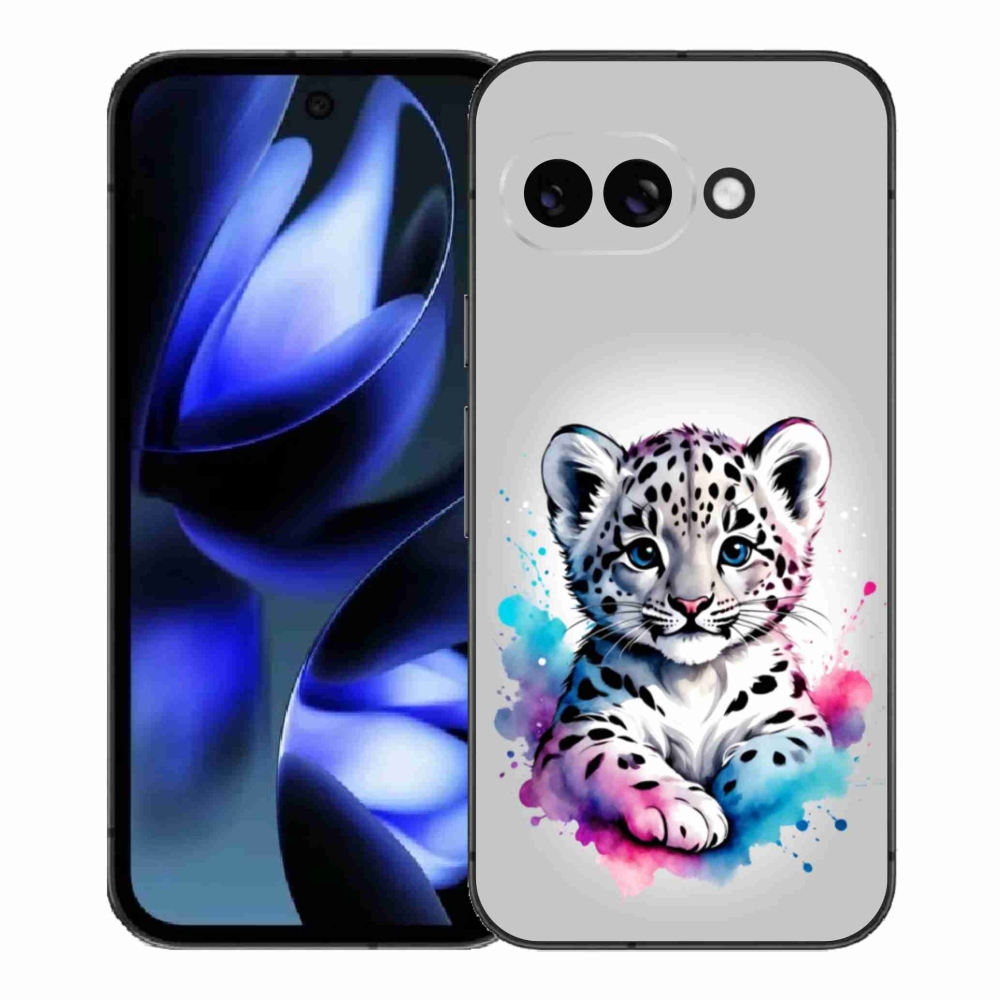 Gél borítás mmCase a Google Pixel 9a készülékhez - leopárd kölyök