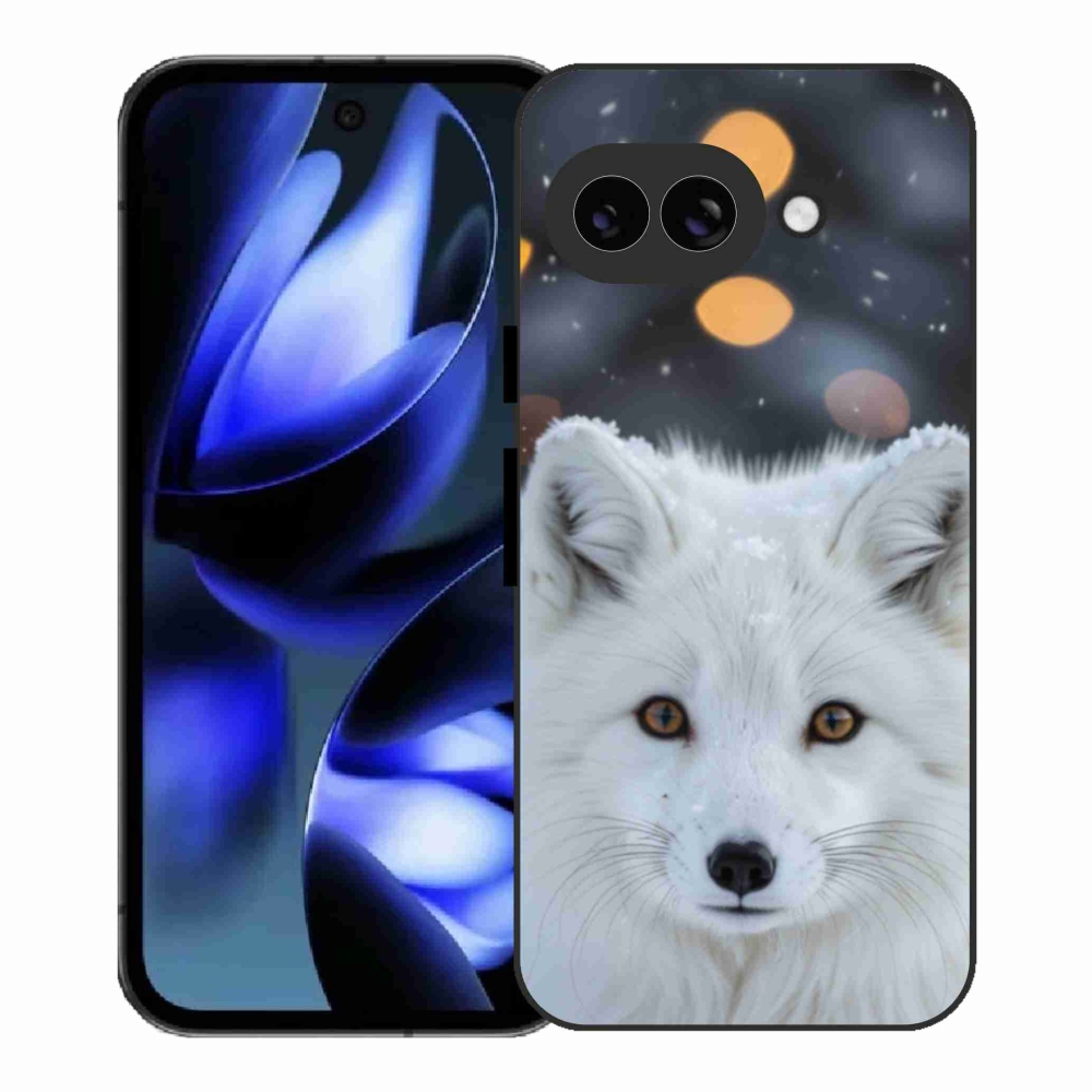 Gél borítás mmCase a Google Pixel 9a készülékhez - polár róka