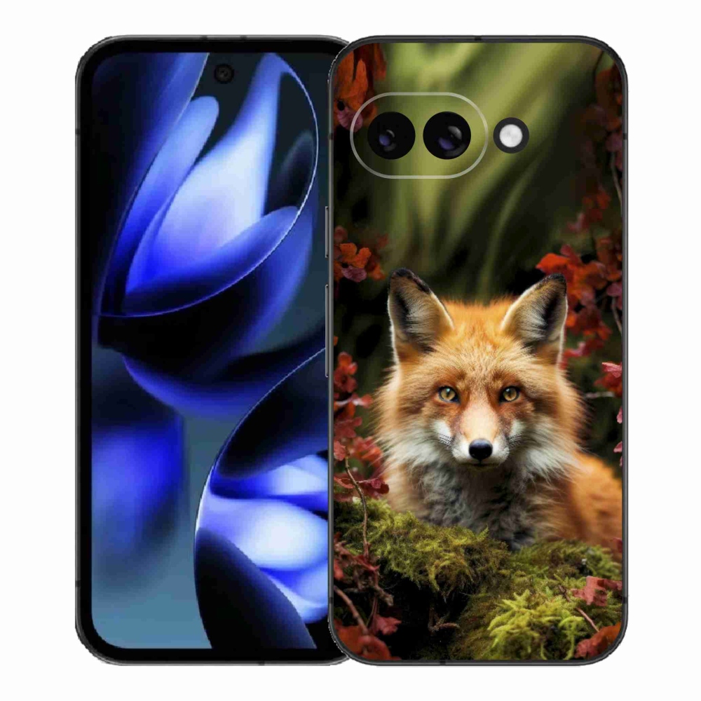 mmCase gél tok a Google Pixel 9a-hoz – róka az erdőben