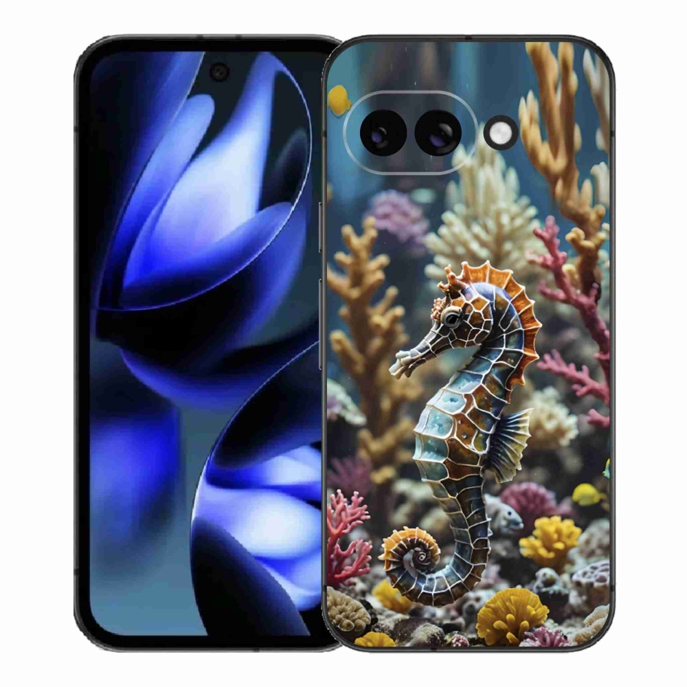 mmCase gél tok a Google Pixel 9a-hoz – tengeri csikóhal 2