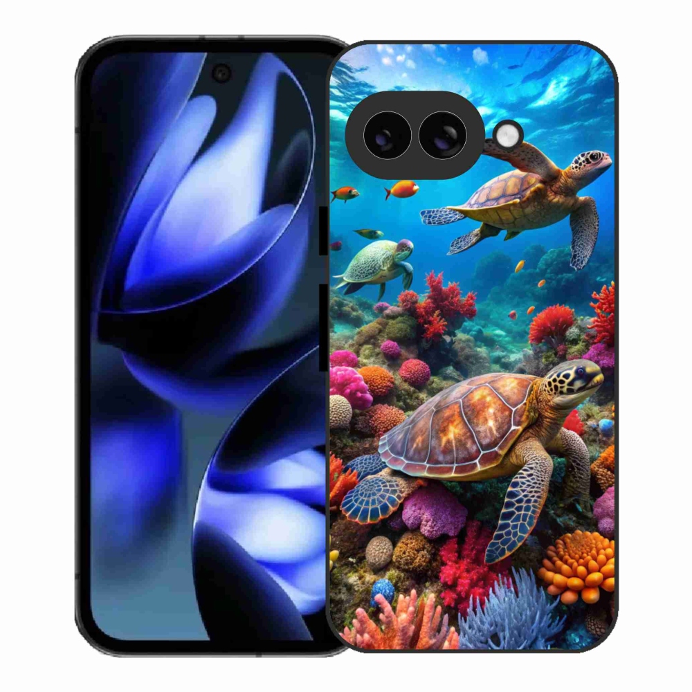 Gél borítás mmCase a Google Pixel 9a készülékhez - Sea World 2