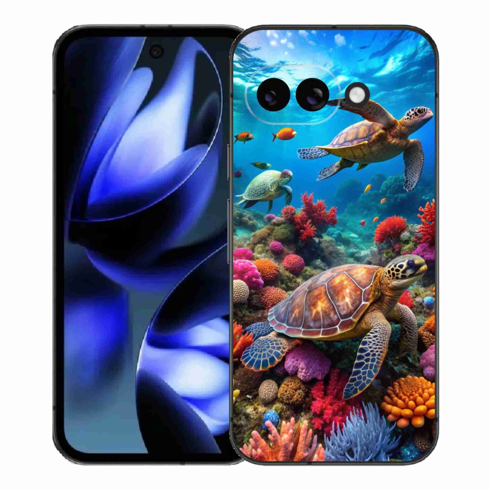 Gél borítás mmCase a Google Pixel 9a készülékhez - Sea World 2