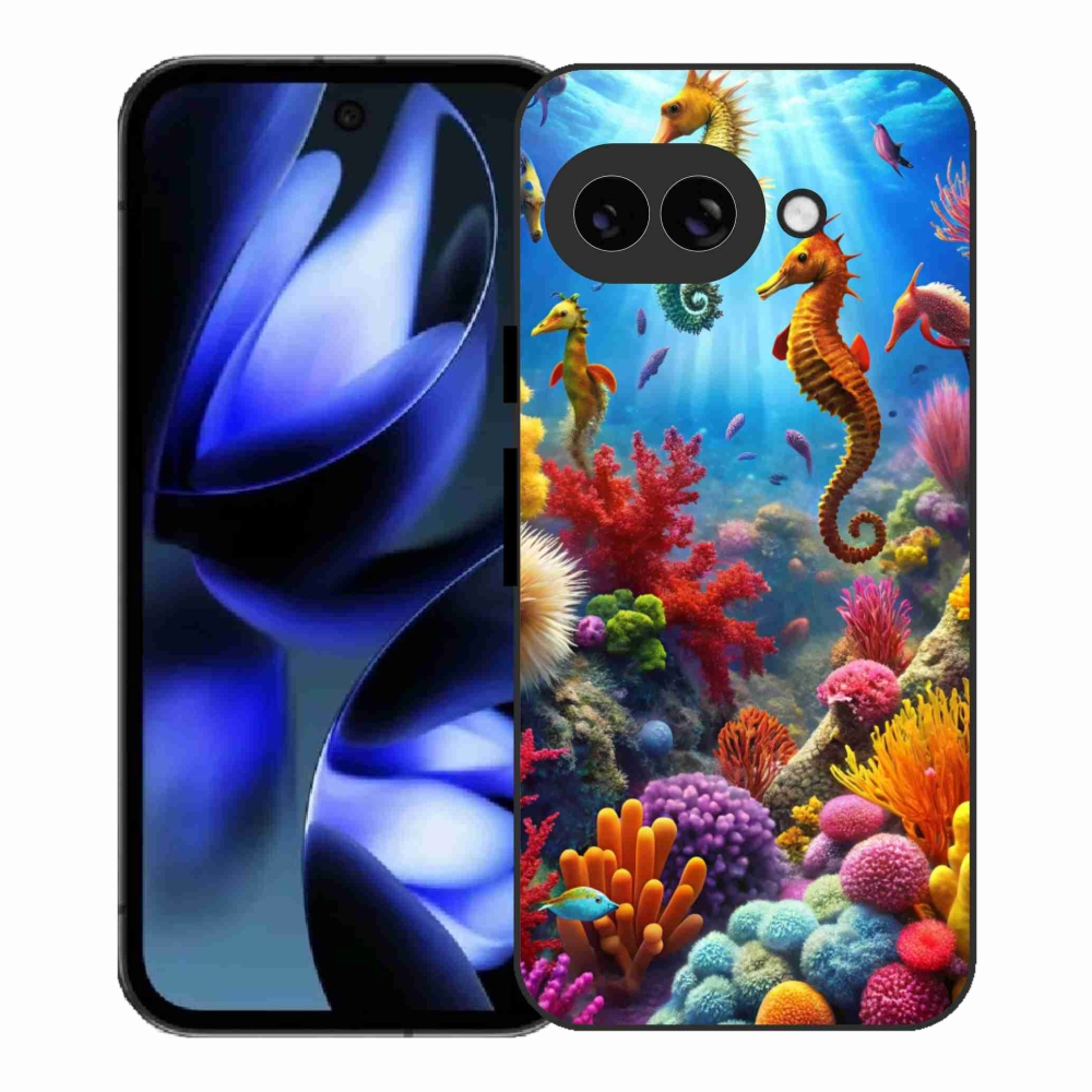 Gél borítás mmCase a Google Pixel 9a készülékhez - Sea World 3