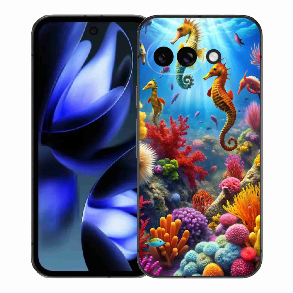Gél borítás mmCase a Google Pixel 9a készülékhez - Sea World 3