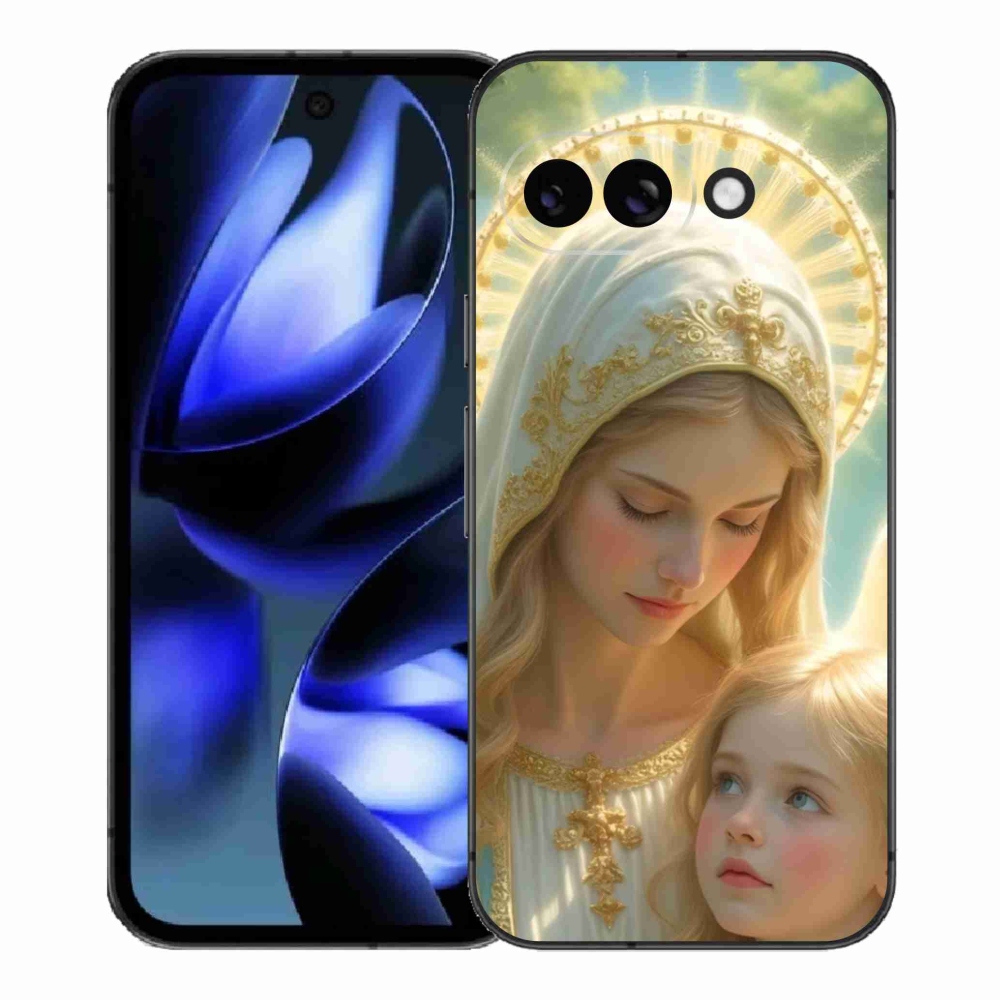 Gél borítás mmCase a Google Pixel 9a számára - Vallásos motívum 2