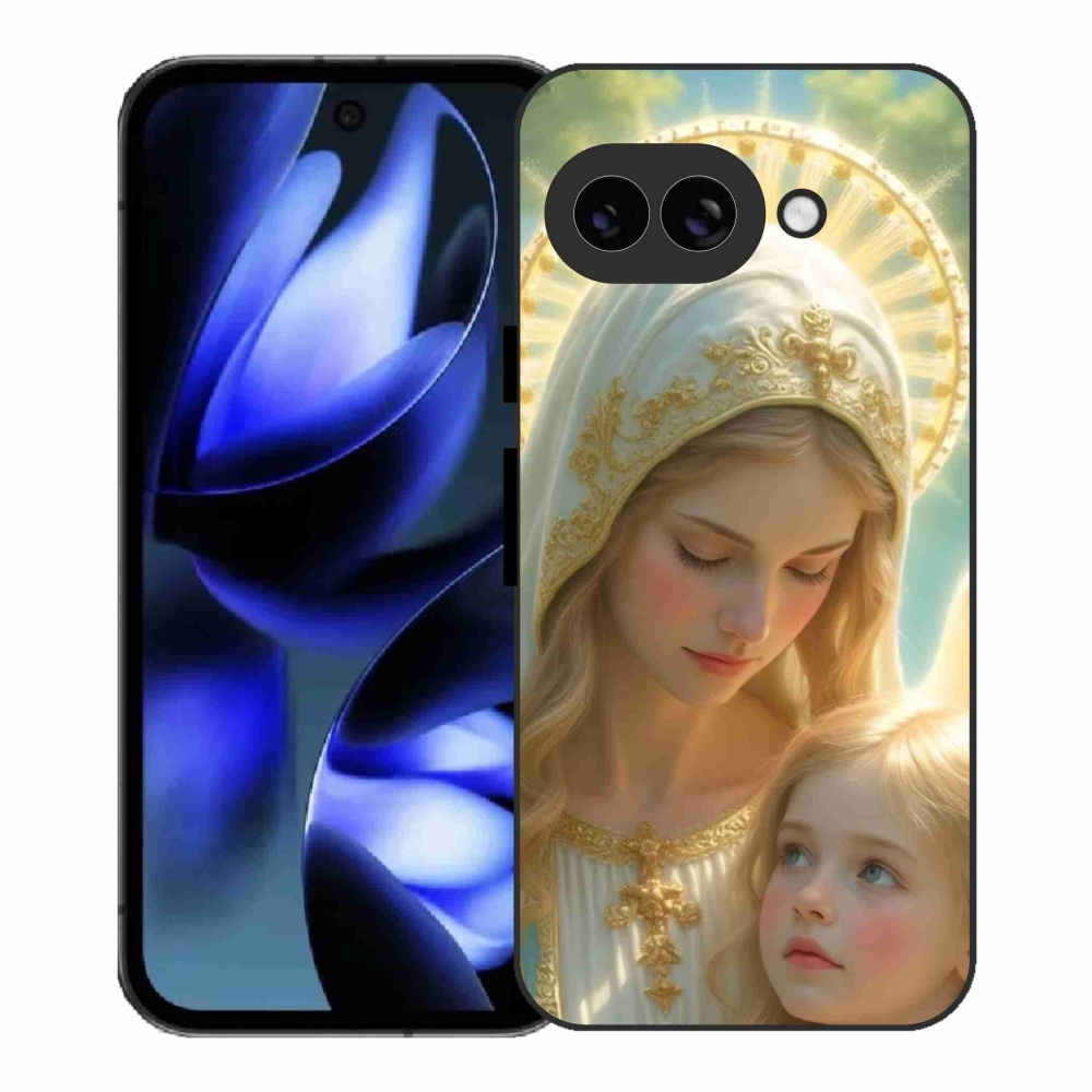 Gél borítás mmCase a Google Pixel 9a számára - Vallásos motívum 2