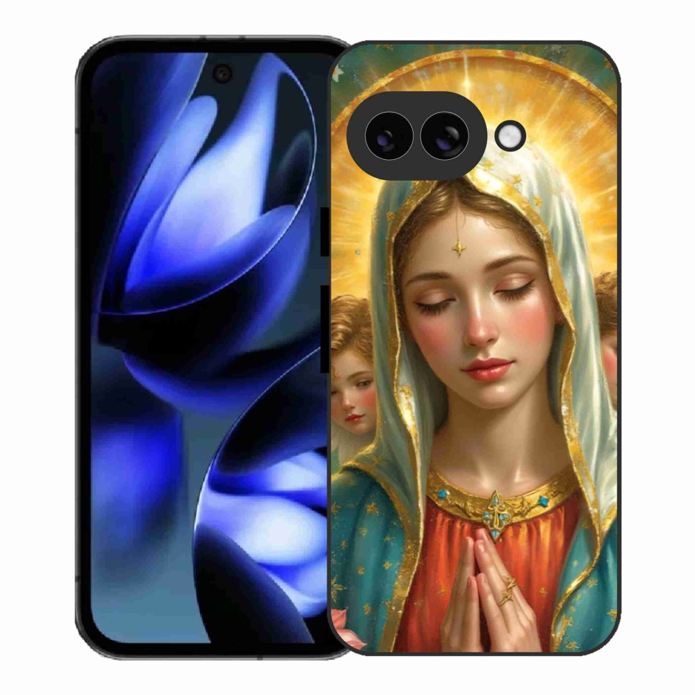 Gél borítás mmCase a Google Pixel 9a számára - Vallásos motívum 3