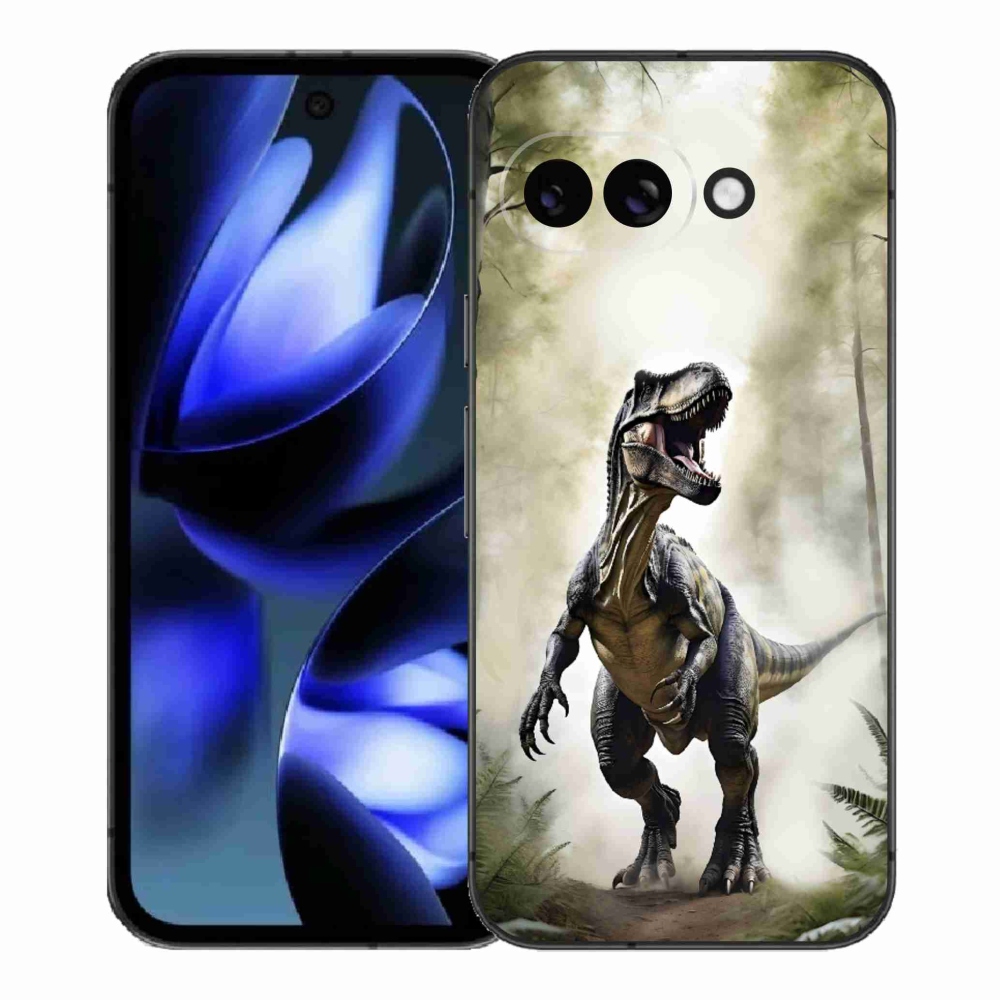 mmCase gél tok a Google Pixel 9a-hoz – dühös T-Rex
