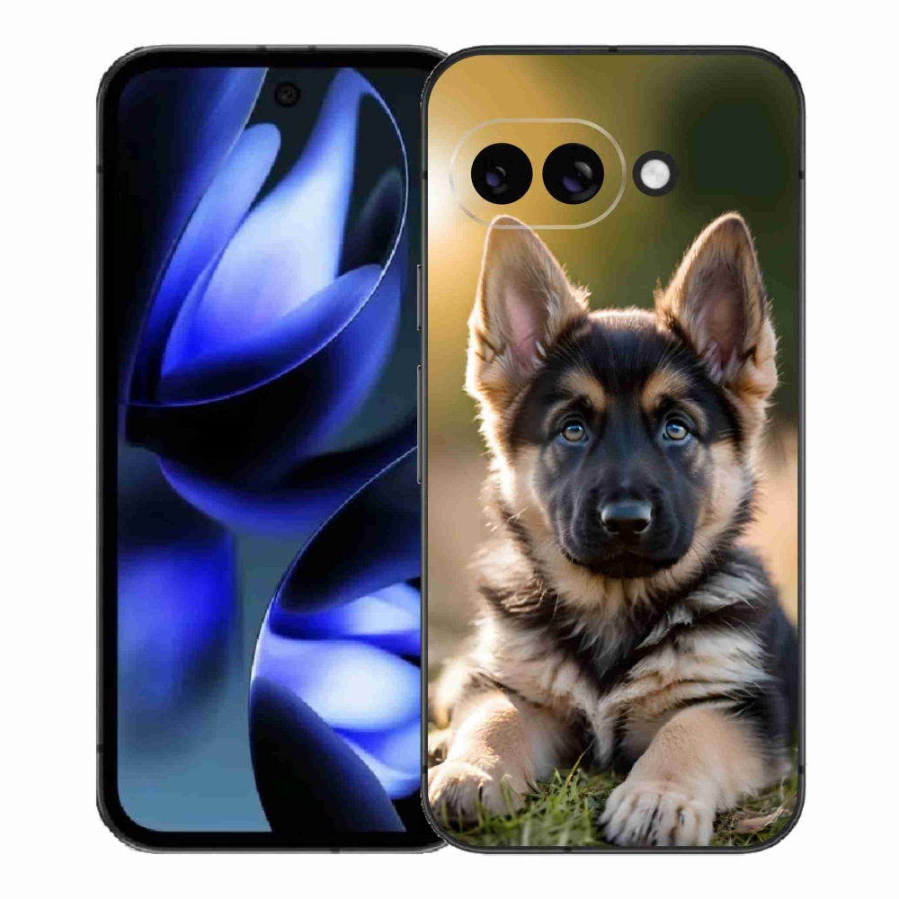 mmCase gél tok a Google Pixel 9a-hoz – német juhászkutya a természetben